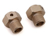 Redcat 41348 Vertex-6 Aluminum 17mm Wheel Hexes (2 Pack)