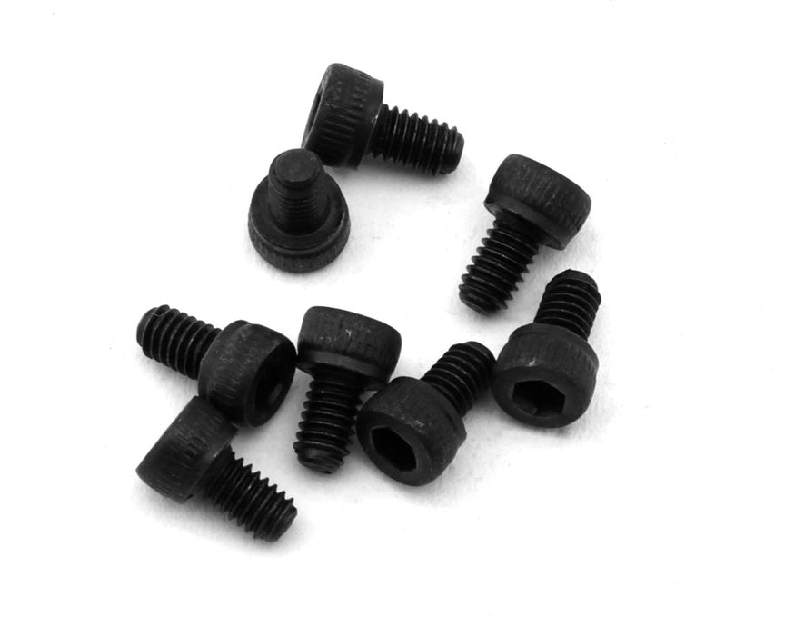 Redcat 41394 2.5x4mm Machined Cap Head Screws (8 Pack)