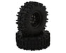 Redcat 42131 Black Ascent-18 Apex 1.3" Apex Pre-Mounted Tires (2 Pack)