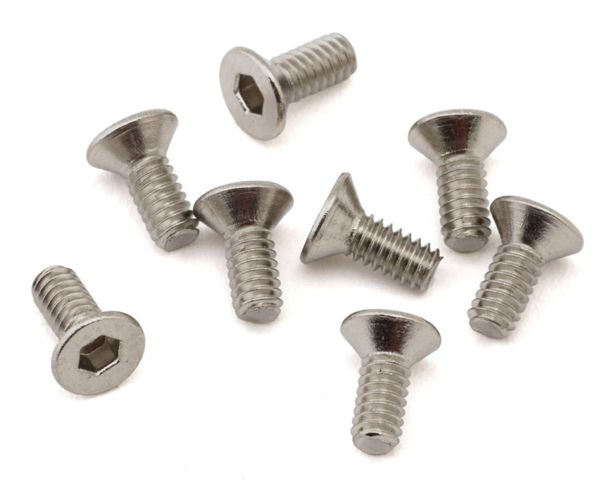 Redcat 42139 2x5mm Machined Countersunk Screws (8 Pack)