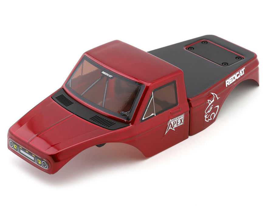 Redcat 42144 Ascent-18 Apex Red Pre-Painted Body Set