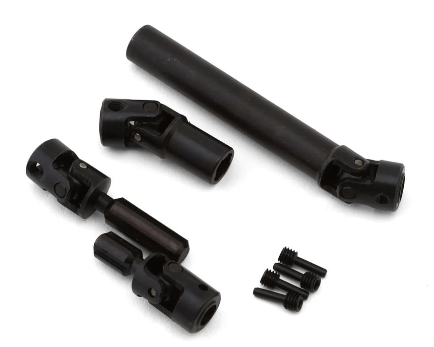 Redcat 42159 Ascent-18 Apex Steel Center Universal Driveshafts Set (Front/Rear)