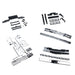 Redcat 43051 87' Caprice Classic Molded Chrome Body Parts Set
