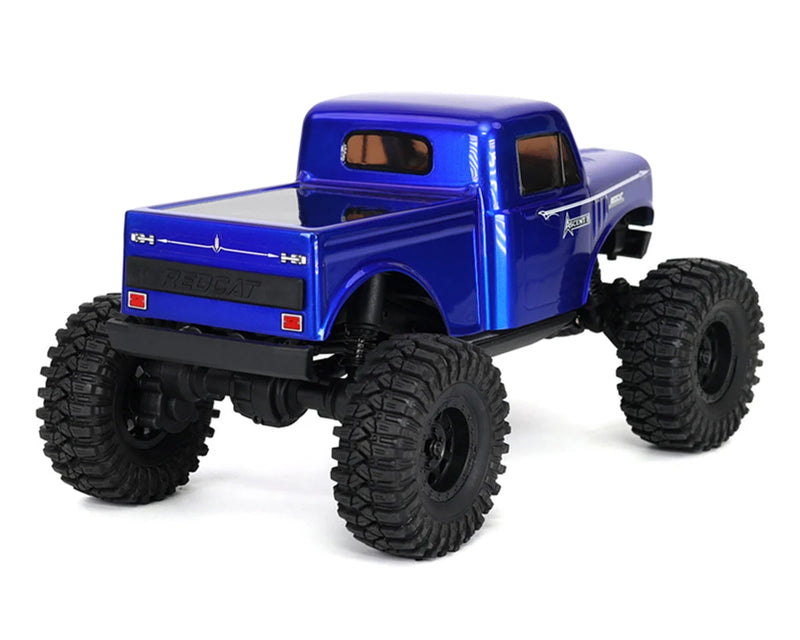 Redcat 43481 1/18 4WD RTR Brushed Rock Crawler Blue with Battery and Charger