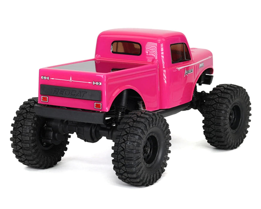 Redcat 43484 1/18 4WD RTR Brushed Rock Crawler Pink with Battery and Charger