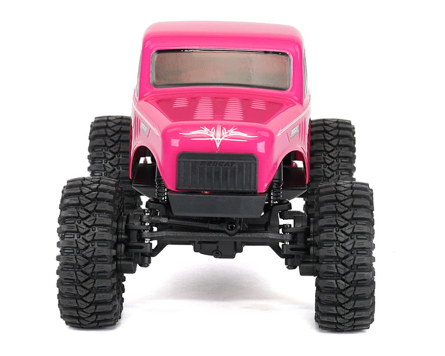 Redcat 43484 1/18 4WD RTR Brushed Rock Crawler Pink with Battery and Charger