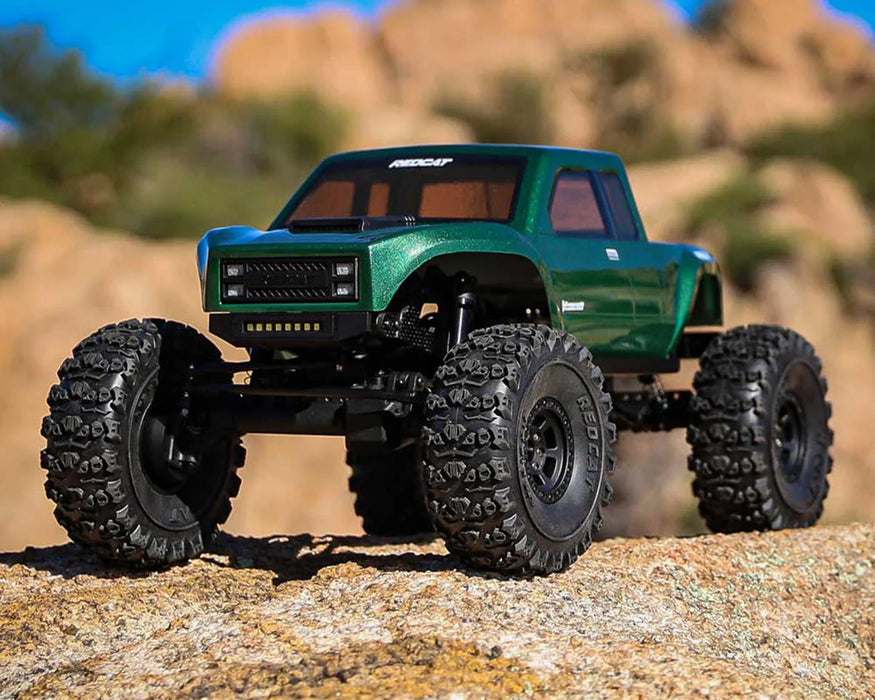 Redcat 43502 Metallic Green Vertex-10 1/10 RTR 4WD Electric Brushless Rock Crawler