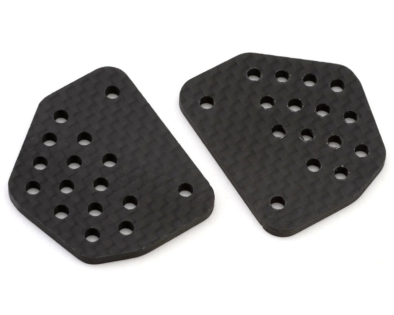 Redcat RER43547 Vertex-10/Vertex-10W Carbon Fiber Rear Shock Tower Plates (2 Pack)