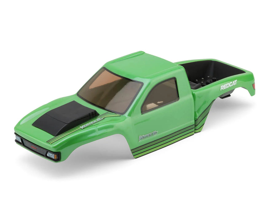 Redcat RER43610 Vertex-10W Metallic Green Pre-Painted Body with Clipless Mounts