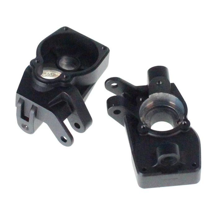 Redcat RER43611 Vertex-10/Vertex-10W Black Weighted Metal Front Steering Knuckles (2 Pack)