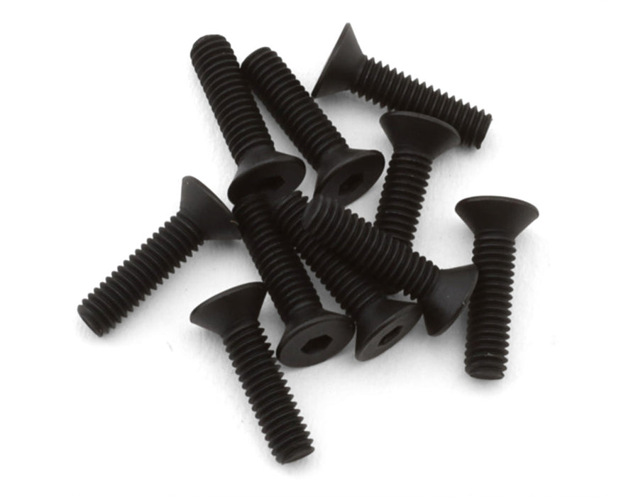 Redcat RER43619 2.5x10mm Flat Head Screws (10 Pack)