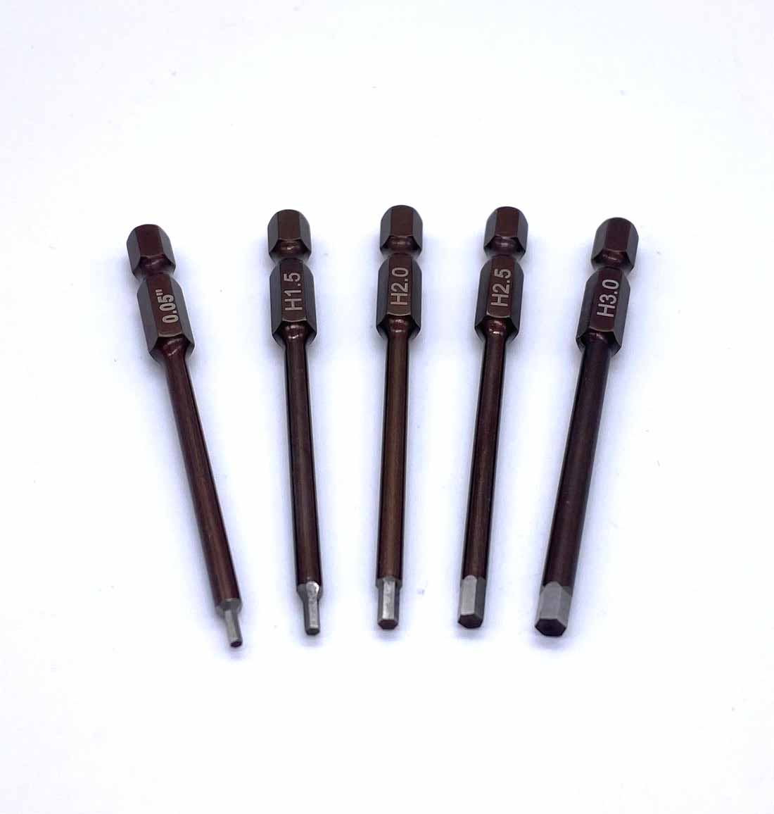 Reefs RC (105) 5 Piece MultiTool Hex Bits — White Rose Hobbies