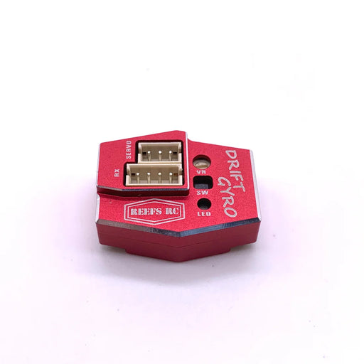 Reefs RC (143) Red Gyro for 1/10 and Mini Scale RC Drift Cars