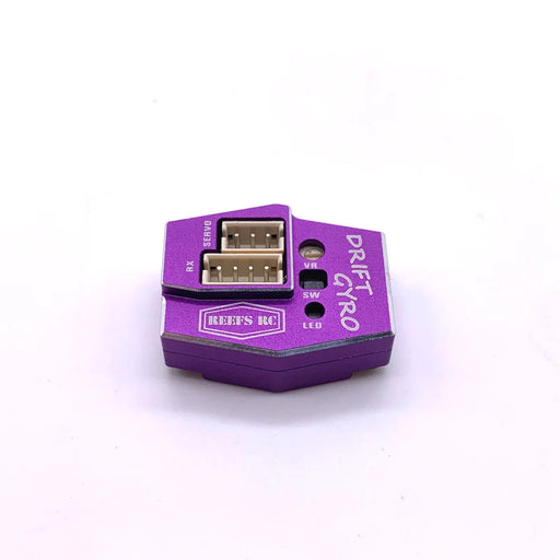 Reefs RC (144) Purple Gyro for 1/10 and Mini Scale RC Drift Cars