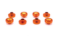 Reefs RC (154) Orange Aluminum Servo Washers (8 Pack)