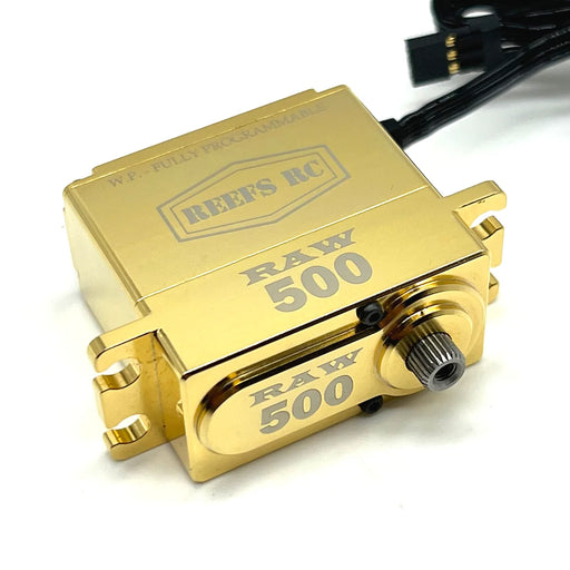 Reefs RC (159) RAW500 Servo Brass Edition Programmable Servo