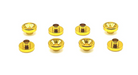 Reefs RC (172) Gold Aluminum Servo Washers (8 Pack)