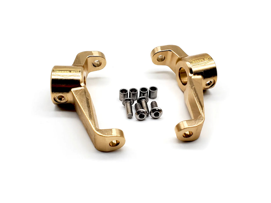 Reefs RC (174) Brass Front Portal C-Hubs for Axial SCXPro