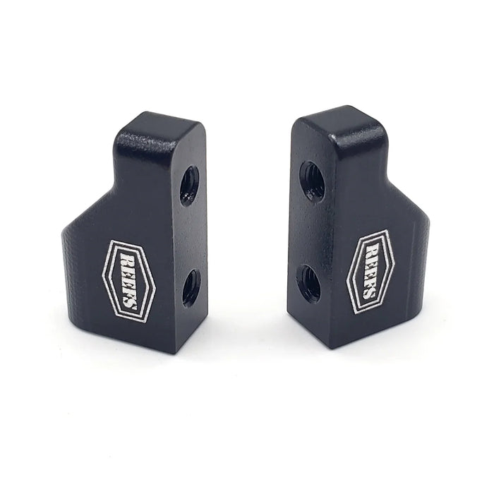 Reefs RC (183) Black Aluminum Universal Servo Mounting Tabs