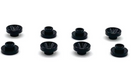 Reefs RC (48) Black Aluminum Servo Washers (8 Pack)