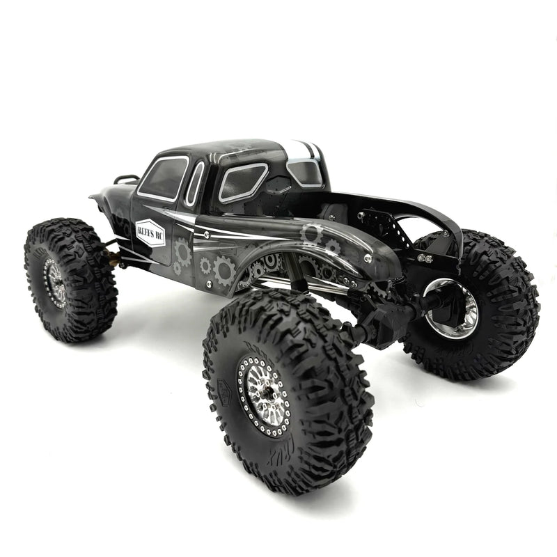Reefs RC Clear PLAGUE 1/10th Crawler CompBody Set with Stickers and Masking