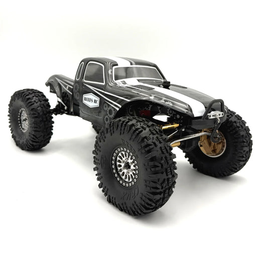 Reefs RC Clear PLAGUE 1/10th Crawler CompBody Set with Stickers and Masking