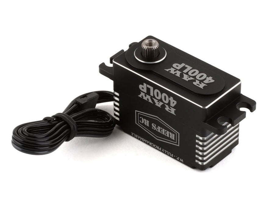 REEFS RC Raw 400 Low Profile High Torque Waterproof Digital Servo Black