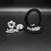 Reefs RC SEHREEFS204 Shield 1.9" Beadlock Off-Road Crawler Wheels with Black Rings and Hardware