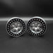 Reefs RC SEHREEFS205 Blades 1.9" Beadlock Off-Road Crawler Wheels with Rings and Hardware