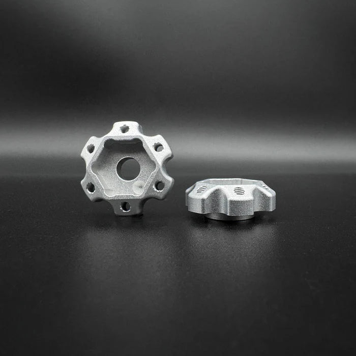 Reefs RC SEHREEFS220 12mm Hex "DOT" Machined Aluminum Hubs 1 Pair