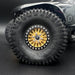 Reefs RC SEHREEFS255 Shield "1.9" Beadlock Off-Road Crawler Brass Wheel Face