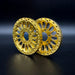 Reefs RC SEHREEFS255 Shield "1.9" Beadlock Off-Road Crawler Brass Wheel Face