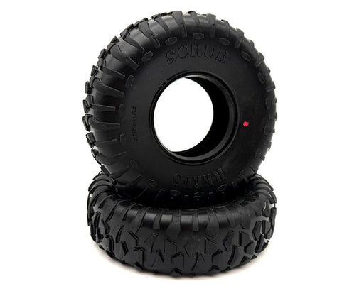 Reefs SEHREEFS284 2.2" Scrub Performance Class 3 Crawler Tire with Foam Inserts Pink Compound (2 Pack)