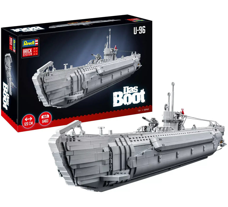 Revell 00960 U-96 U-boat ‘Das Boot’ Skill 5 Brick Set
