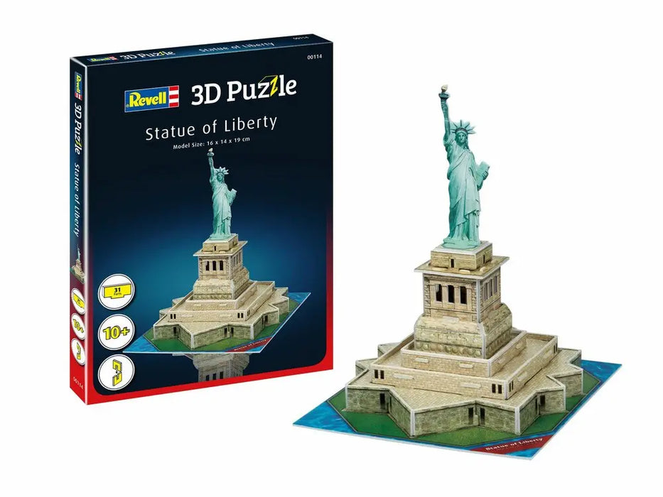 Revell 0114 Statue of Liberty 31 Piece 3D Puzzle
