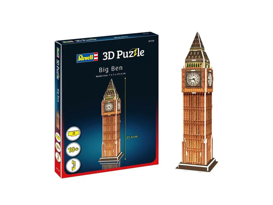 Revell 0120 Big Ben Clock Tower 13 Piece 3D Puzzle