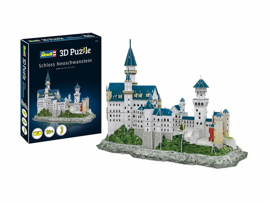 Revell 0205 Schloss Neuschwanstein Castle 121 Piece 3D Puzzle