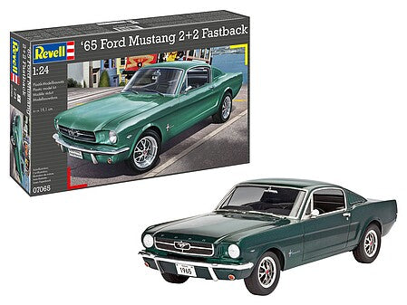 Revell 07065 1/24 1965 Ford Mustang 2+2 Skill Level 3 Model Kit