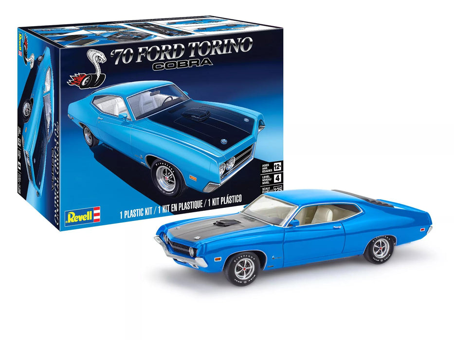 Revell 14534 1/25 1970 Ford Torino GT Skill Level 4 Model Kit