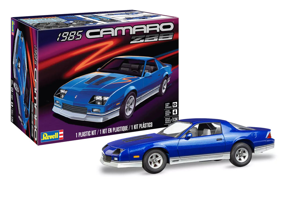 Revell 14540 1/24 1985 Chevy Camaro Z28 Skill Level 4 Model Car Kit