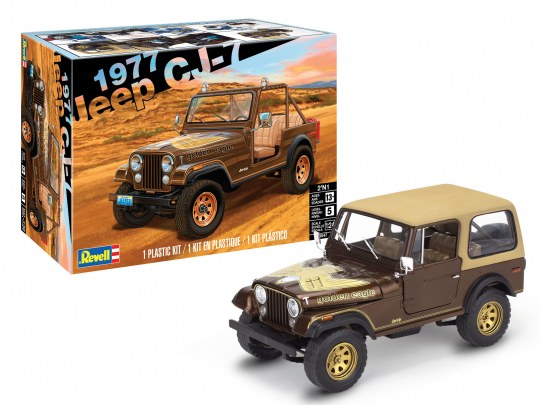 Revell 14547 1/25 1977 Jeep CJ-7  Plastic Skill Level 5 Model Kit