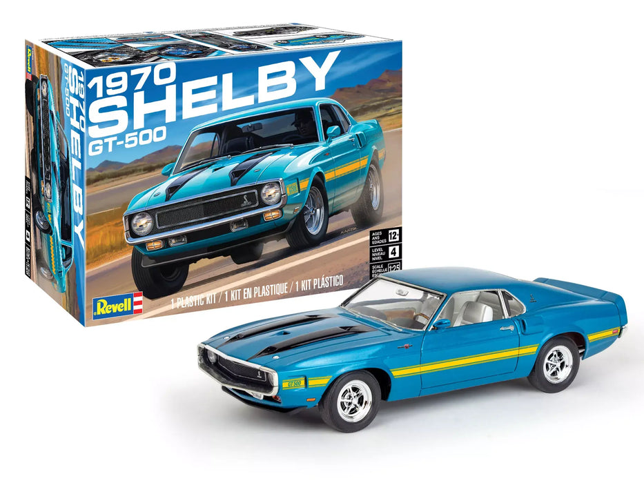 Revell 14563 1/25 1970 Ford Shelby GT-500 Skill Level 4 Model Kit
