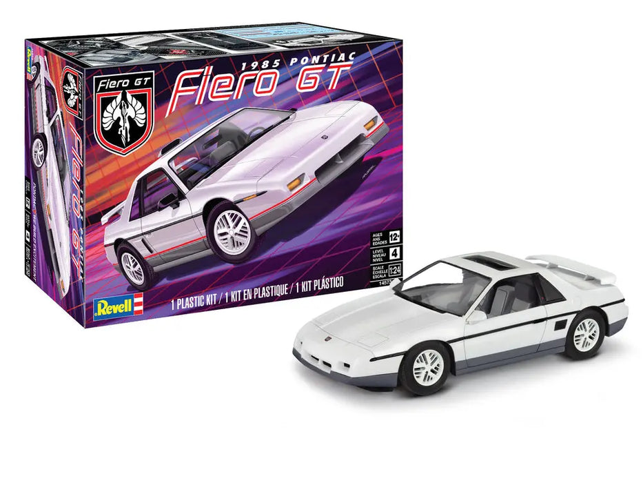 Revell 14573 1/24 1985 Pontiac Fiero GT Skill 4 Model Car Kit
