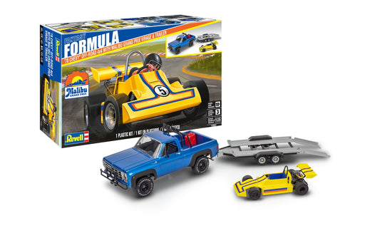 Revell 14581 1/25 ’78 Chevy Off-Road 4x4 With Malibu Grand Prix Virage Skill Level 3 Model Kit