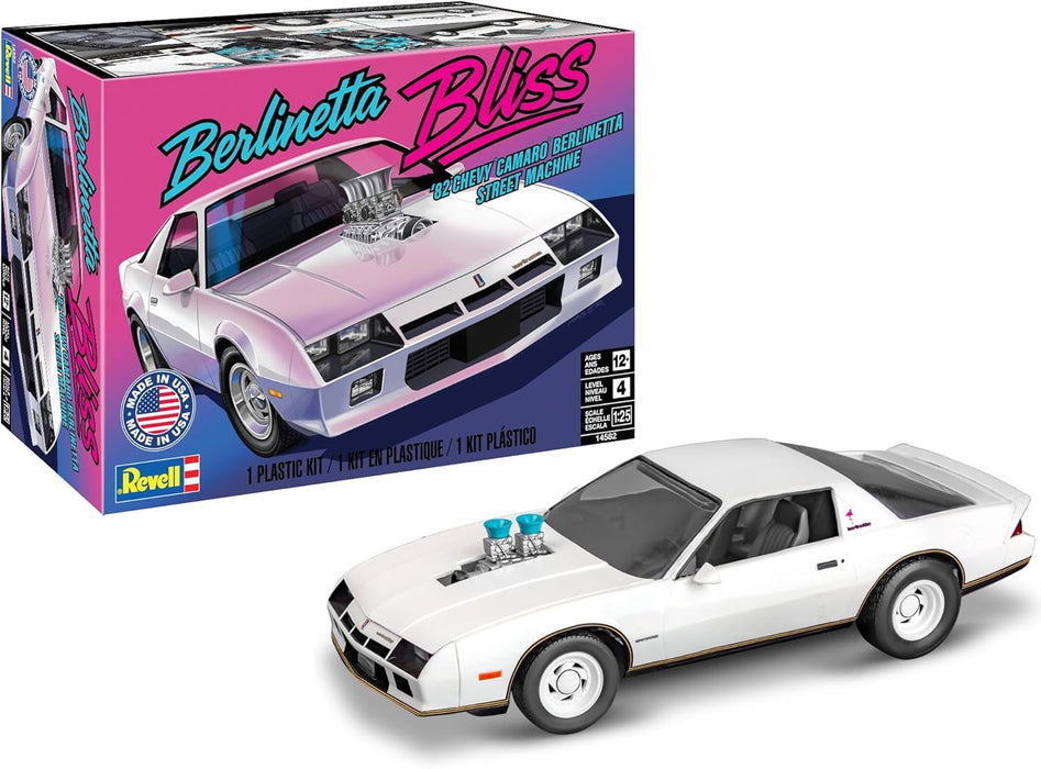 Revell 14582 1/24 ’82 Camaro Berlinetta Street Machine Skill 4 Model Kit