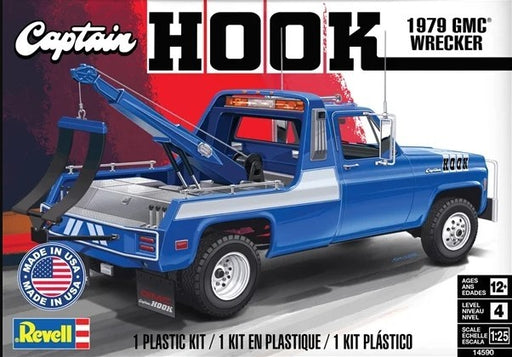 Revell 14590 1/25 Captain Hook 1979 GMC Wrecker Skill 4 Model Kit
