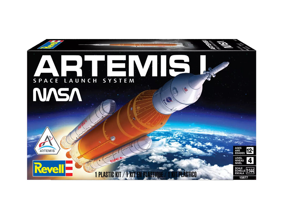 Revell 15877 1/144 Artemis I Space Launch System Level 4 Plastic Model Kit