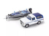 Revell 17242 1/24 1980 Ford Bronco with Bass Boat Skill Level 5 Model Kit