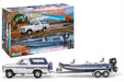 Revell 17242 1/24 1980 Ford Bronco with Bass Boat Skill Level 5 Model Kit