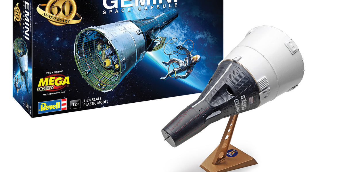 【希少プレミアム】Revell ジェミニ 1/24。 Ln075 Revell 3705 1/24 Gemini Space Capsule 60th Anniversary Edition